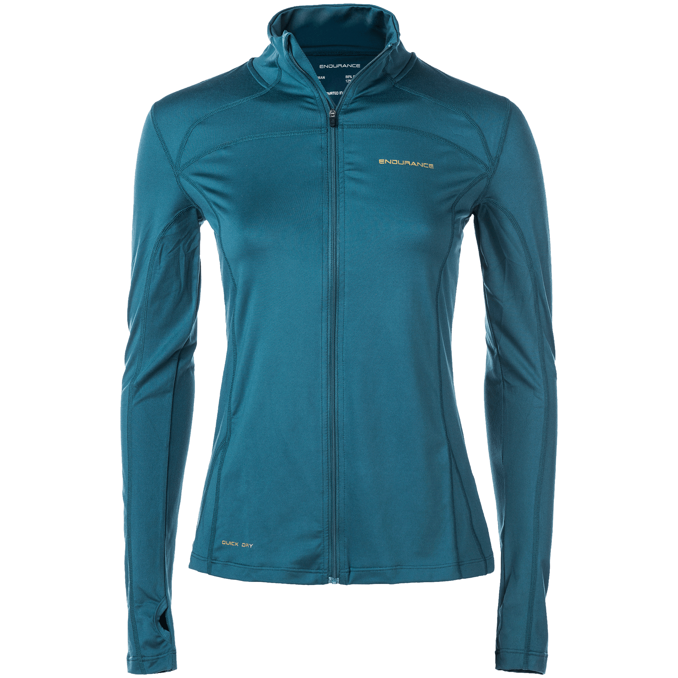 Endurance Jenkins W Jacket Full Zip Midlayer - Treningstøy