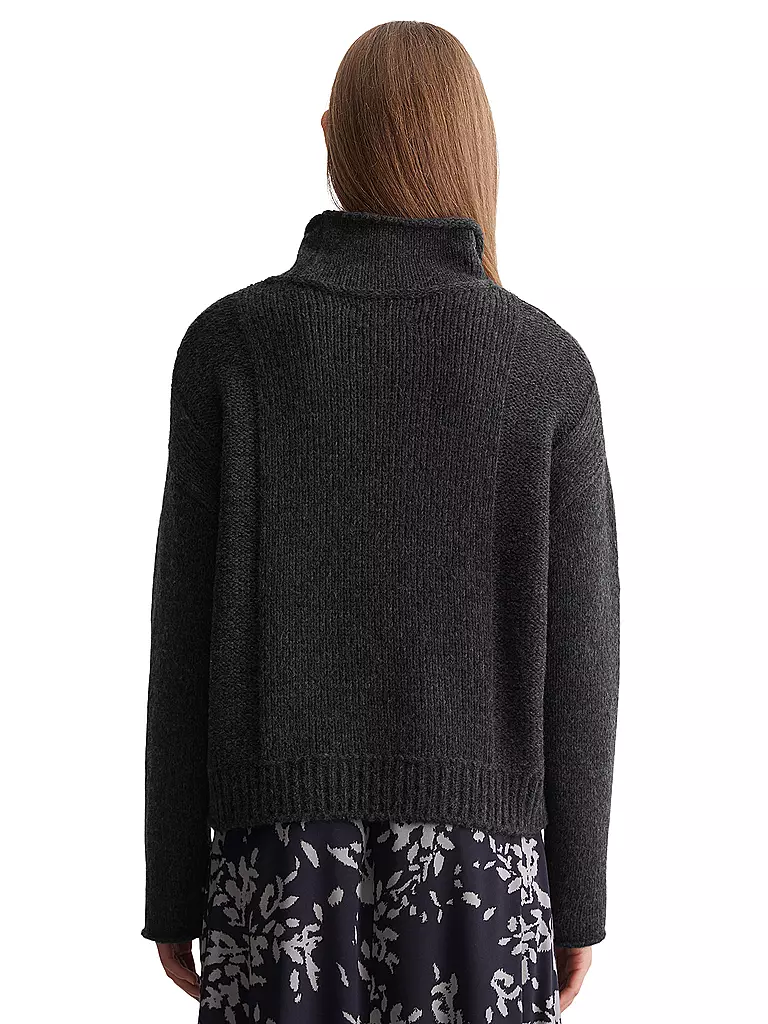 MARC O'POLO Rollkragenpullover  schwarz