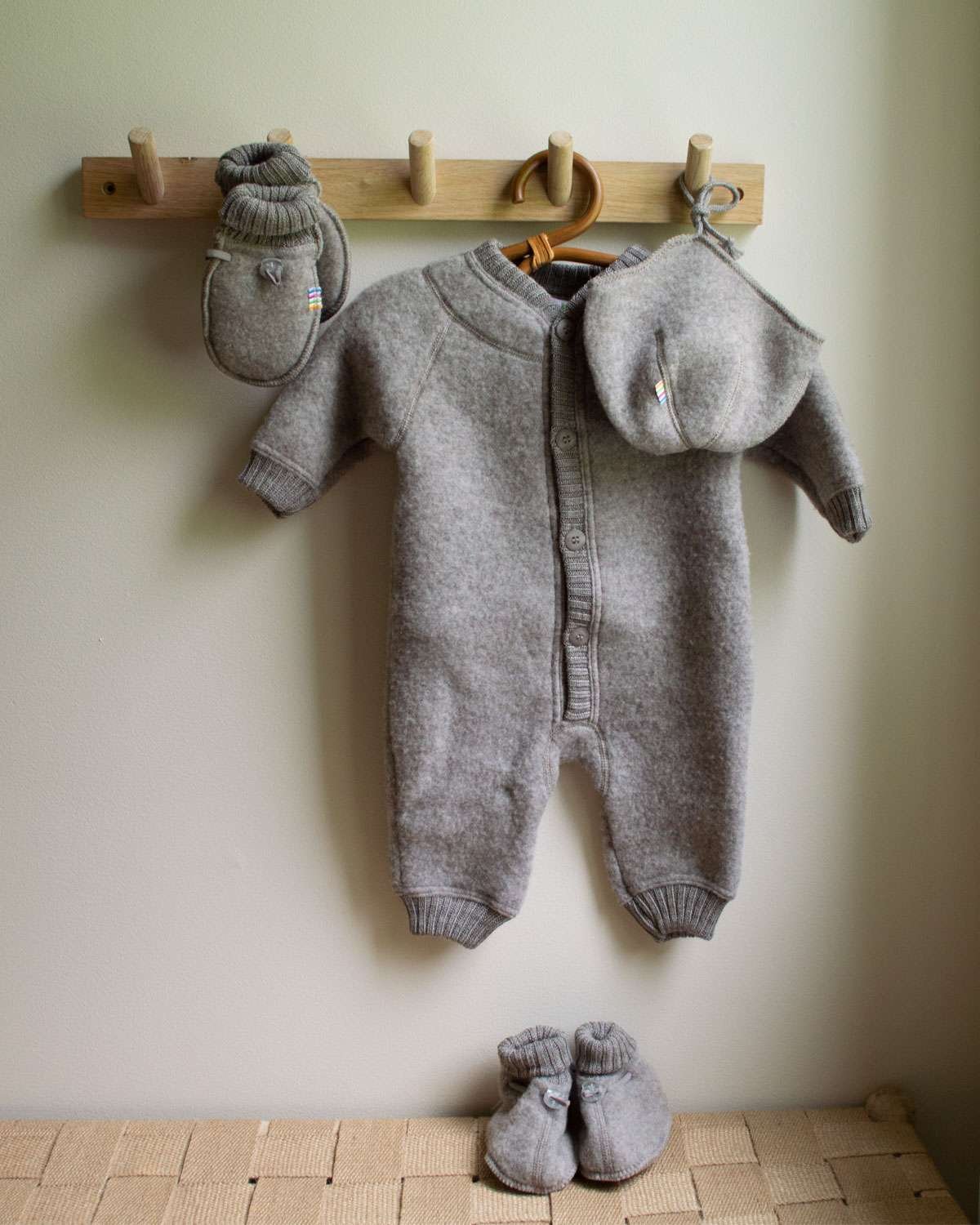 Babylue i tykk ullfleece – 100% Merino – Heavy Basic