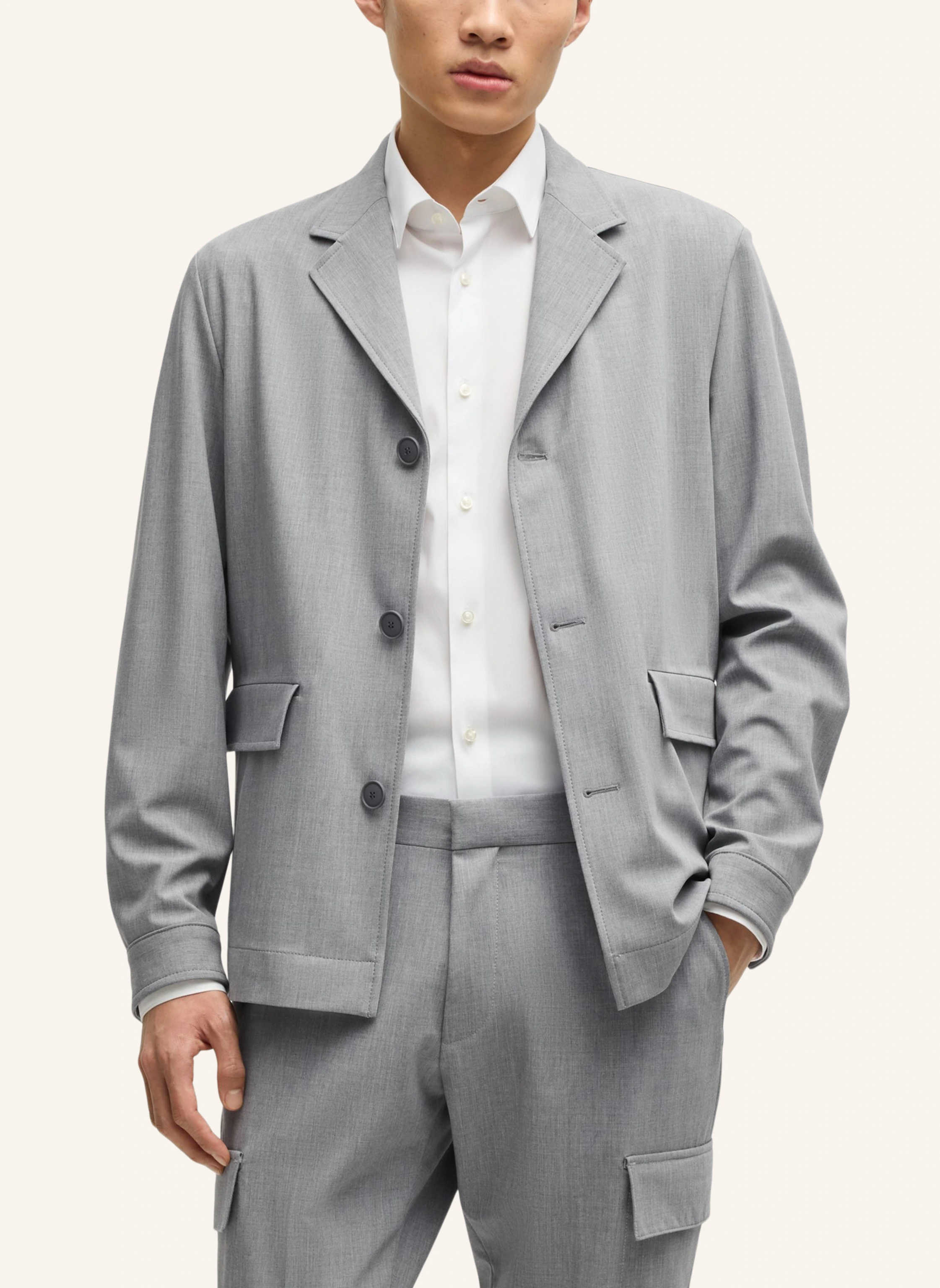 BOSS Blazer P-CARPER-FLAPS-251 Relaxed Fit