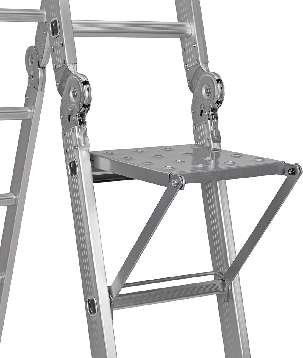 Ablagefläche für Craftfull Mehrzweckleiter CF-104A, zum Einhängen, Stahl, einklappbar, max. 30 kg