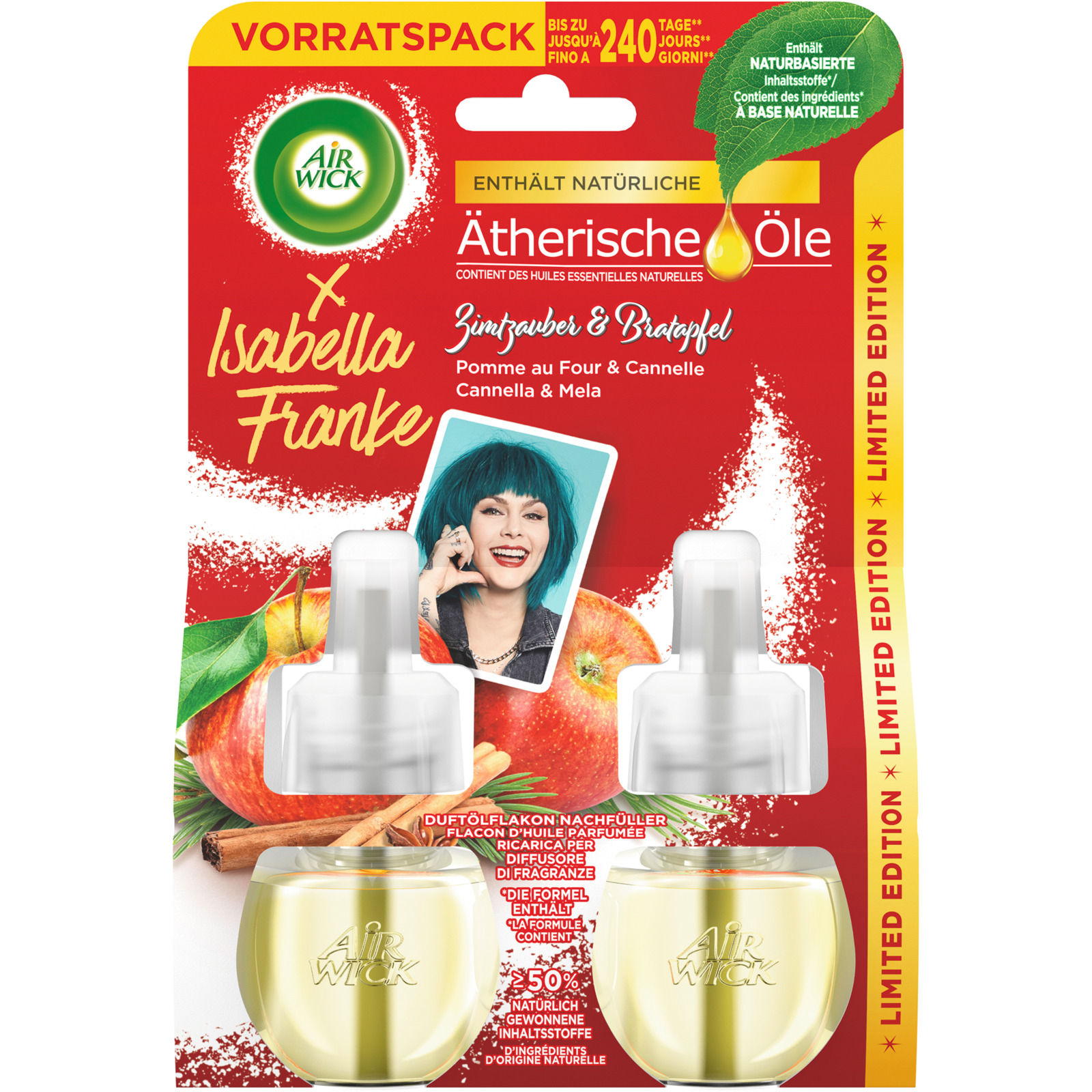 Airwick Duftset Refill Zimtzauber 2 x 19 ml