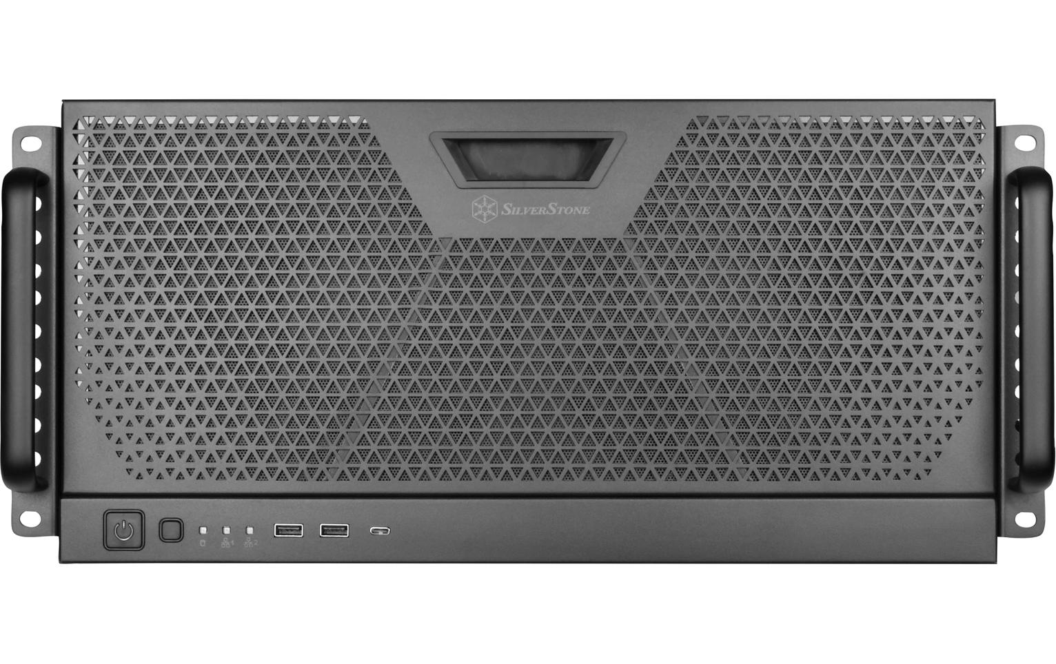 Gehäuse RM51<br>Rackmount-Servergehäuse mit zwei 180-mm-Lüftern und verbesserter Flüssigkühlkompatibilität