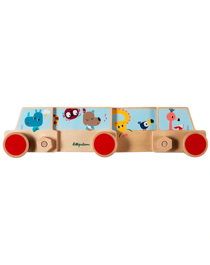 Holz-Bauset AUTO 10-teilig
