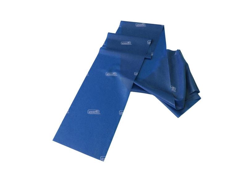 SISSEL Fitband 7.5 cm x 2 m blau Fitness- und Physioband