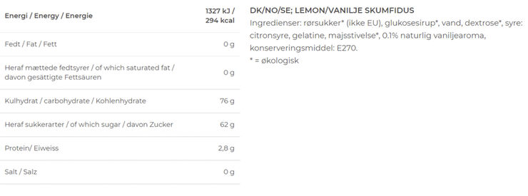 The Mallows Sour Lemon 80 gr Gul