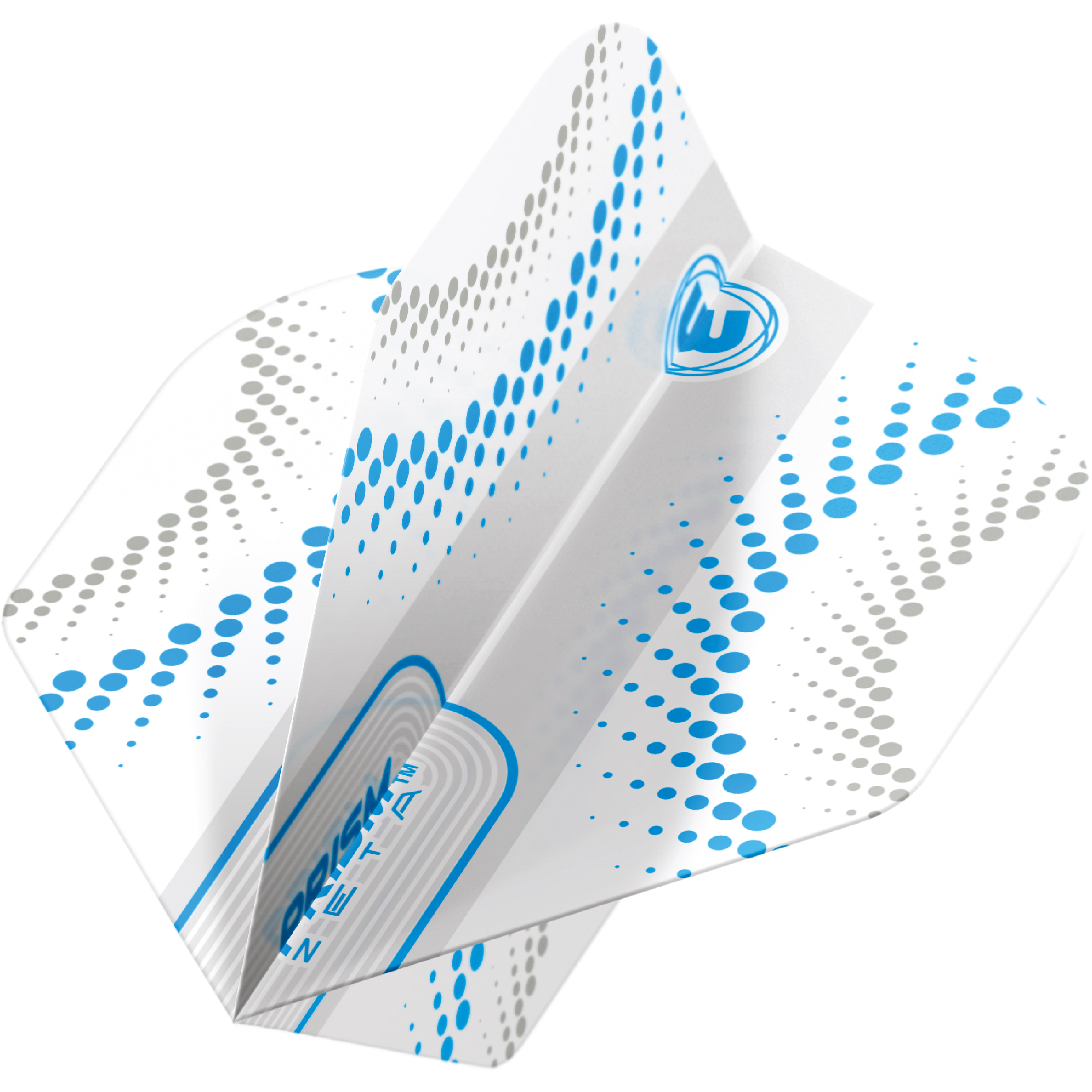 Winmau - Prism Zeta White Swirl Flight - Standard