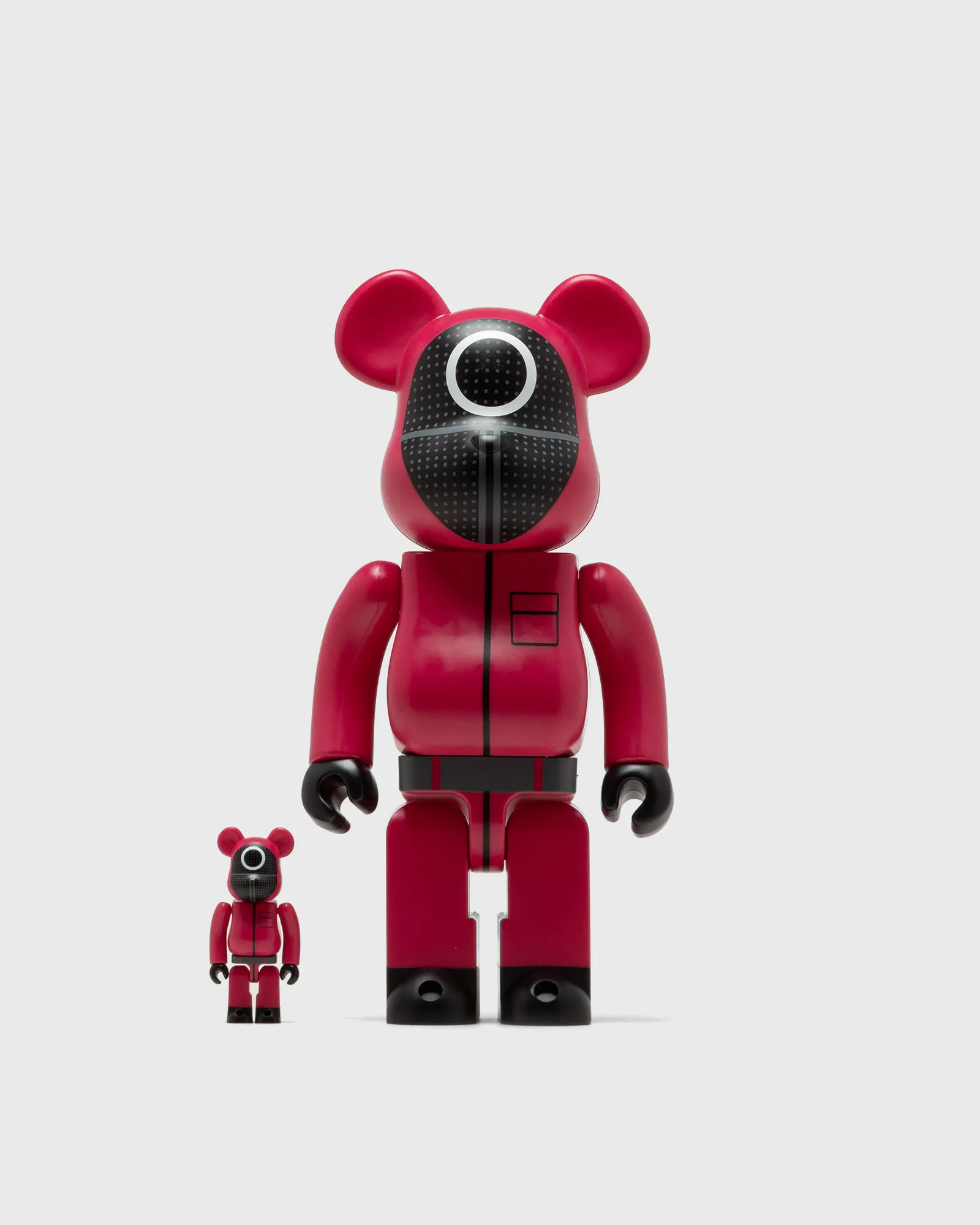 MEDICOM BEARBRICK 400% SQUID GAME WORKER 2-PACK
