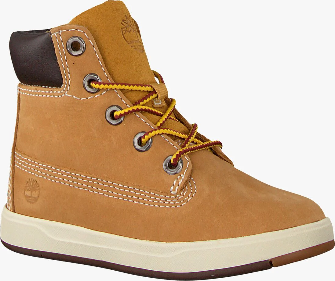 TIMBERLAND camel timberland hoge sneaker davis square 6 inch kids