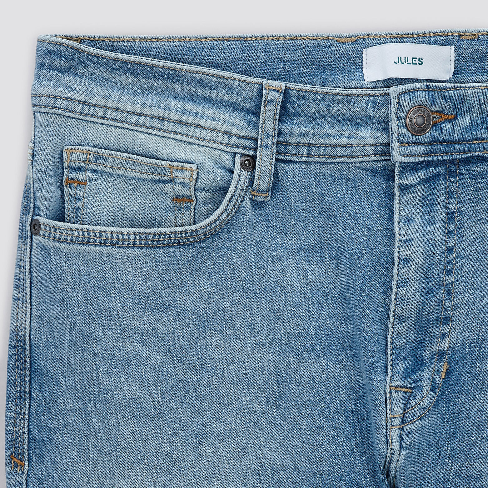 Jean skinny 3 longueurs Bleu