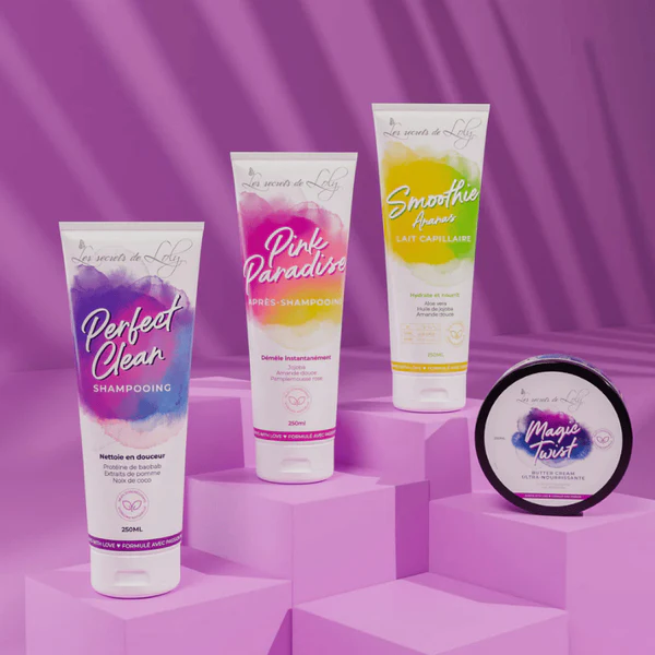 Les Secrets de Loly Routine cheveux crépus 4 x 250ml