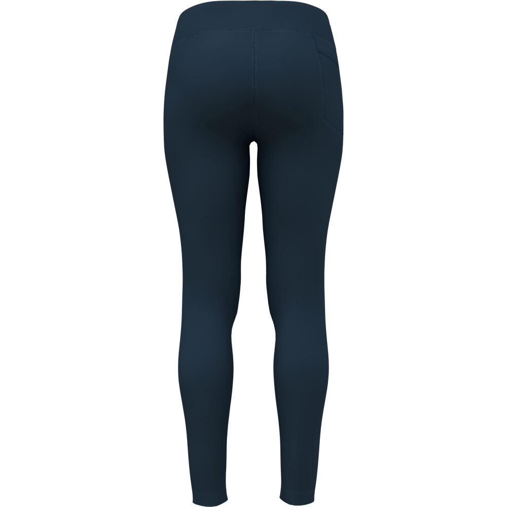 Odlo Essentials Warm Tights Damen blue wing teal