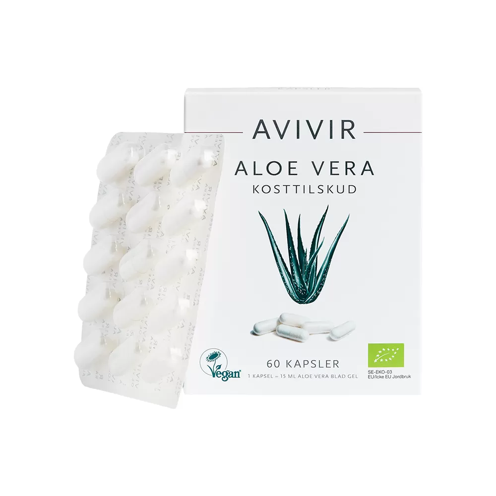 Avivir Aloe Vera - 60 kaps.