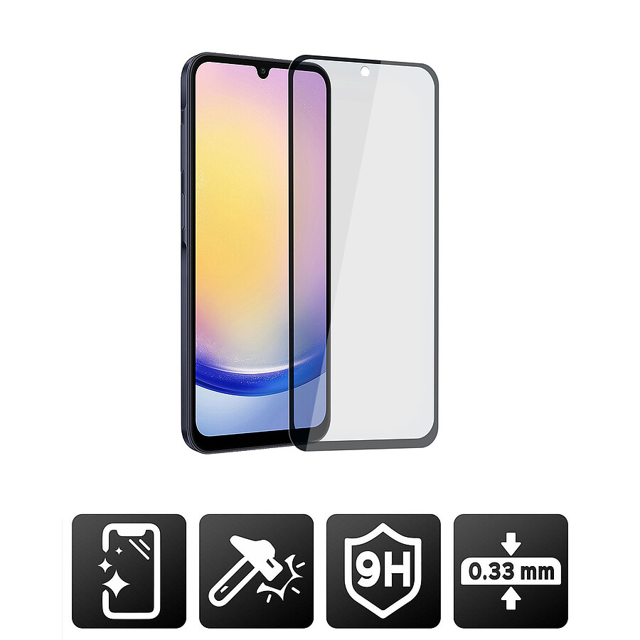 Akashi Film Verre Trempé Premium - Samsung Galaxy A25
