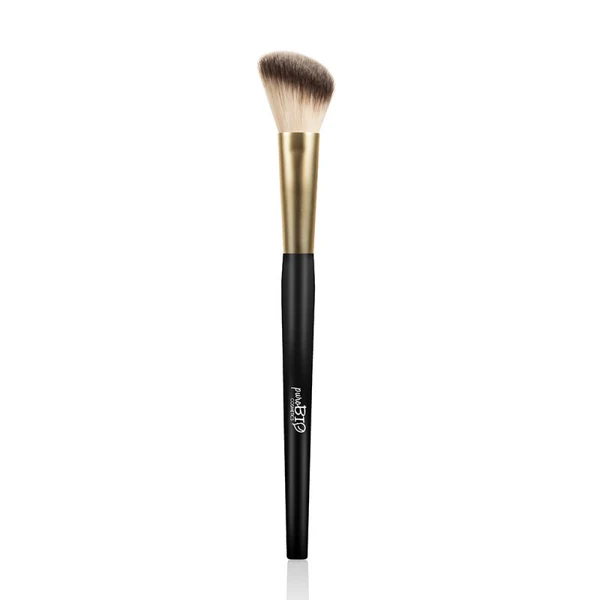 Purobio Pinceau Biseauté 02 Poudres Blush Bronzer & Highlighter