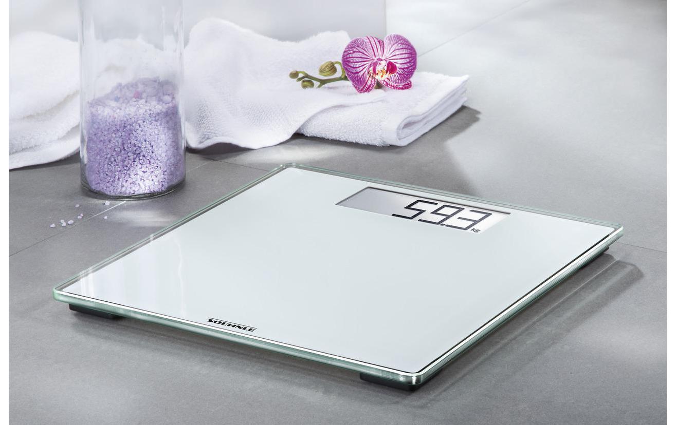 Personenwaage Style Sense Comfort 100 Frosted Edition WeissKörperwaage