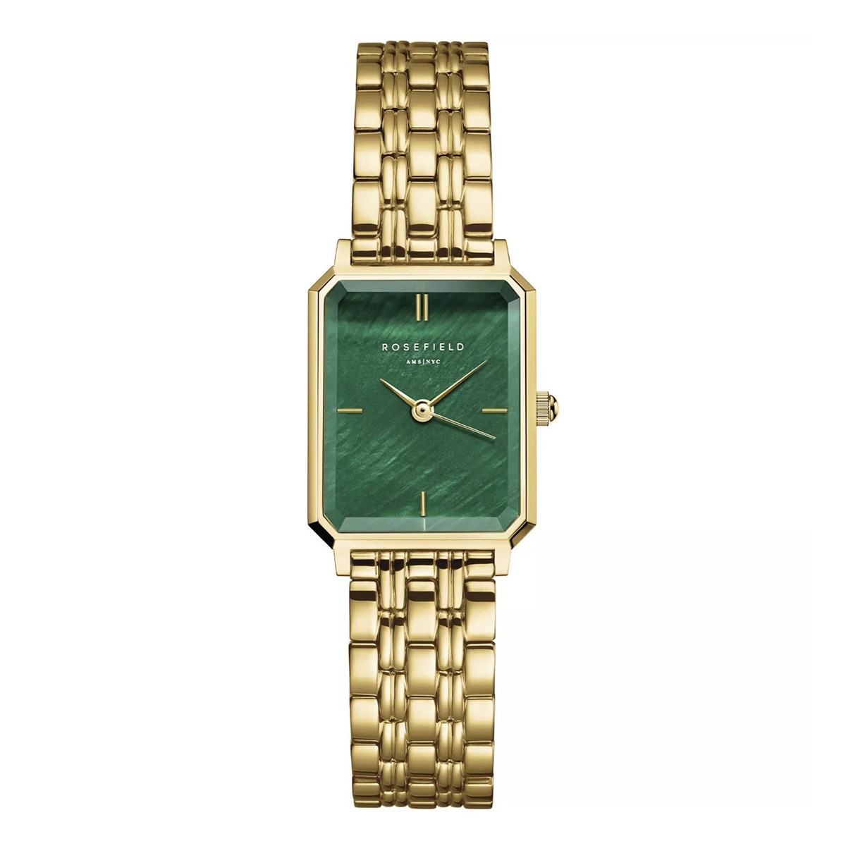 Montre Rosefield Octagon XS émeraude