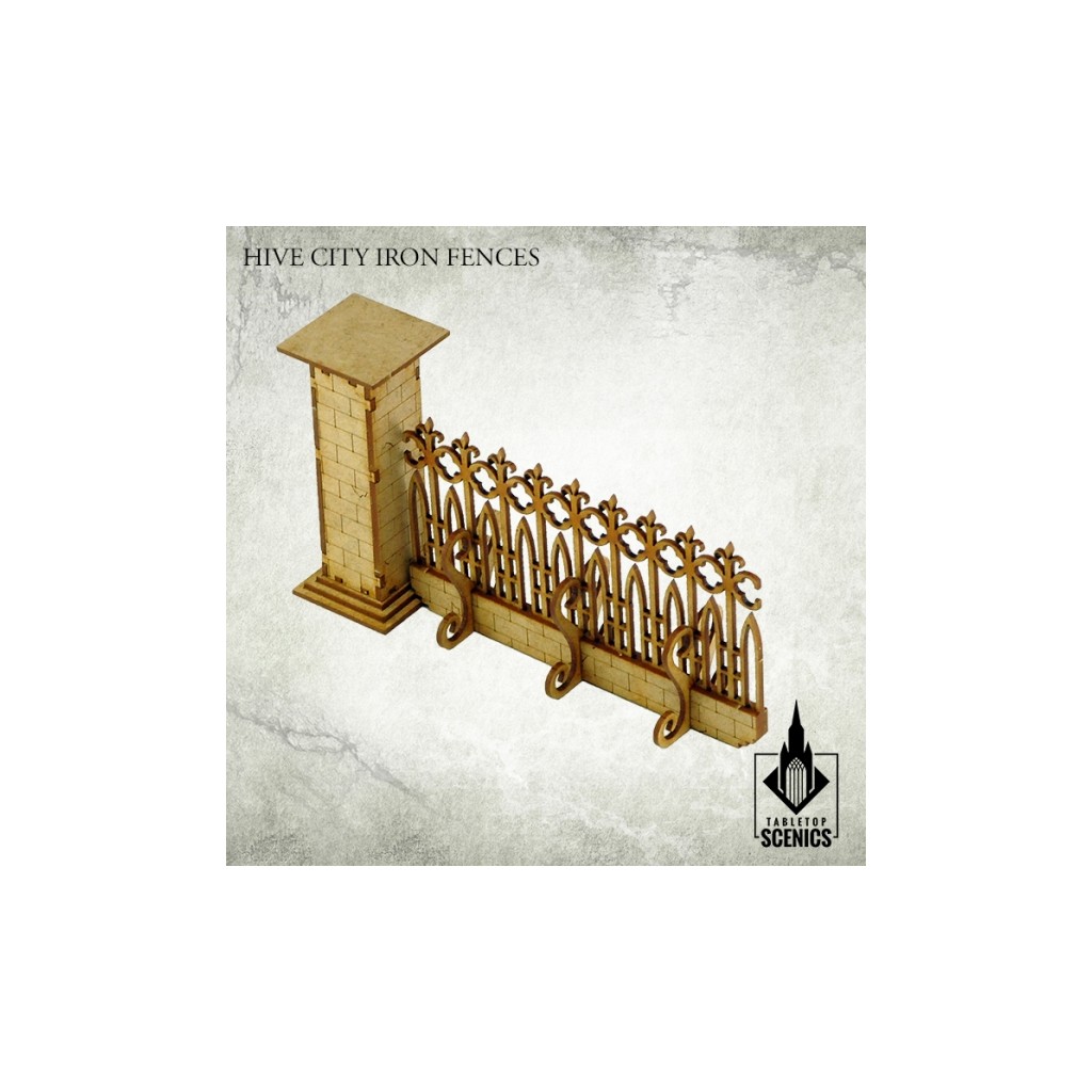 Hive City Iron Fence