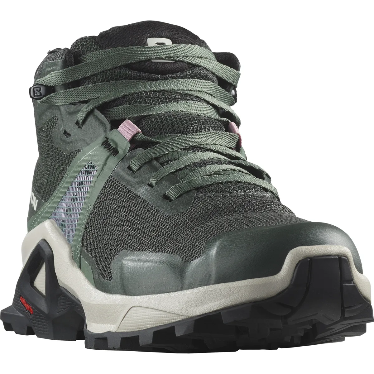 Salomon X Raise Mid Gore-Tex Urban Chic / Rainy Day / Pink Lavender