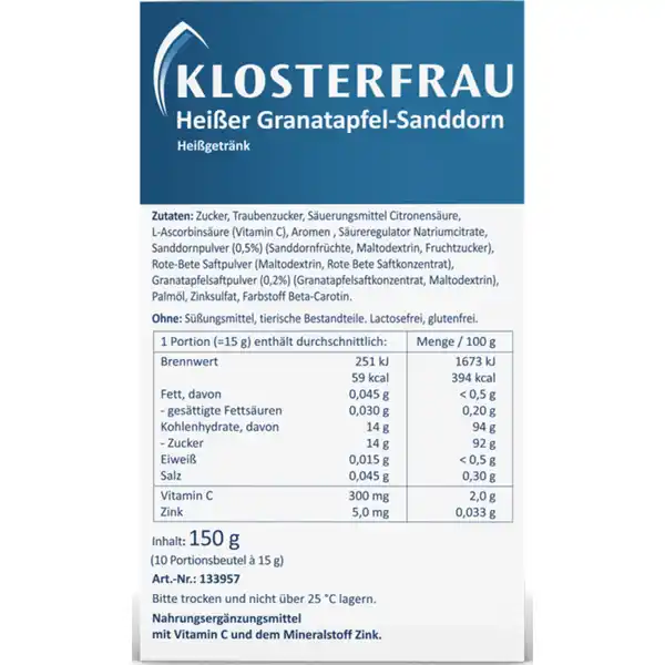 Heißer Granatapfel-Sanddorn
