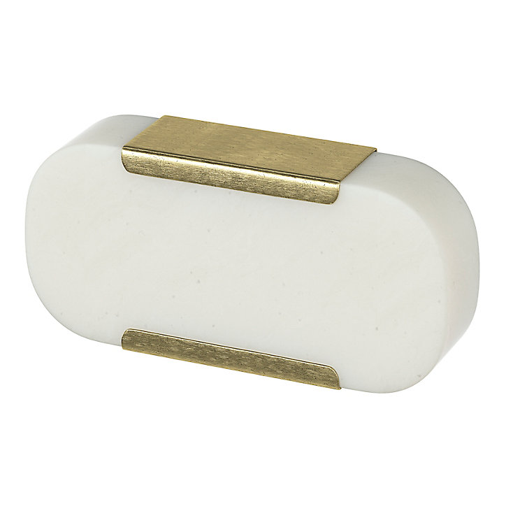 Bouton de meuble ovale Rubian multicolore L.53mm