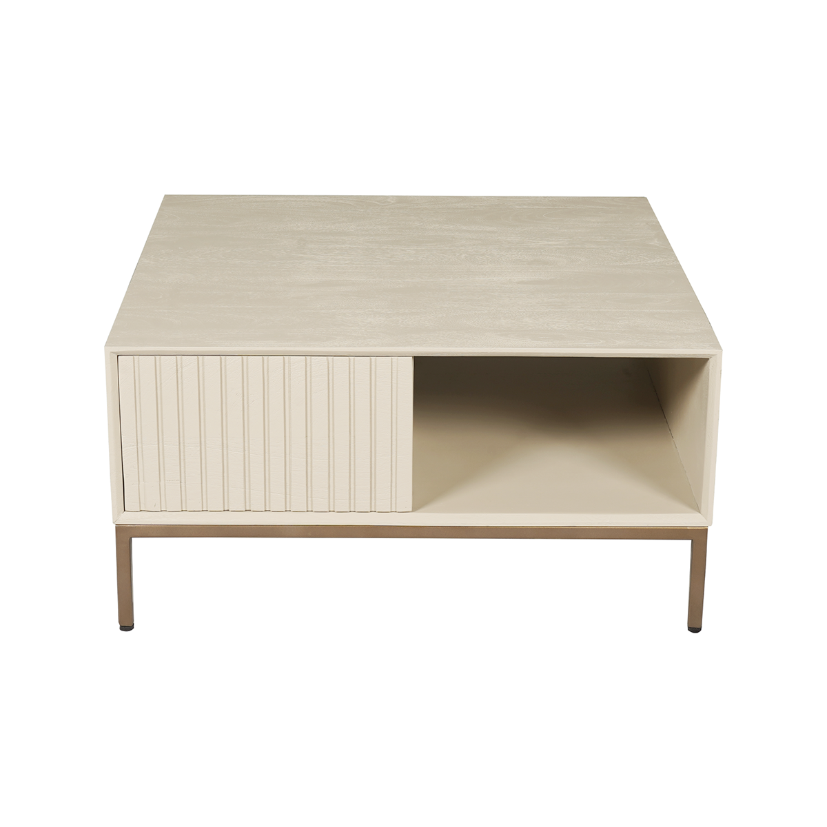 Salontafel De Bokke Vierkant Witzand