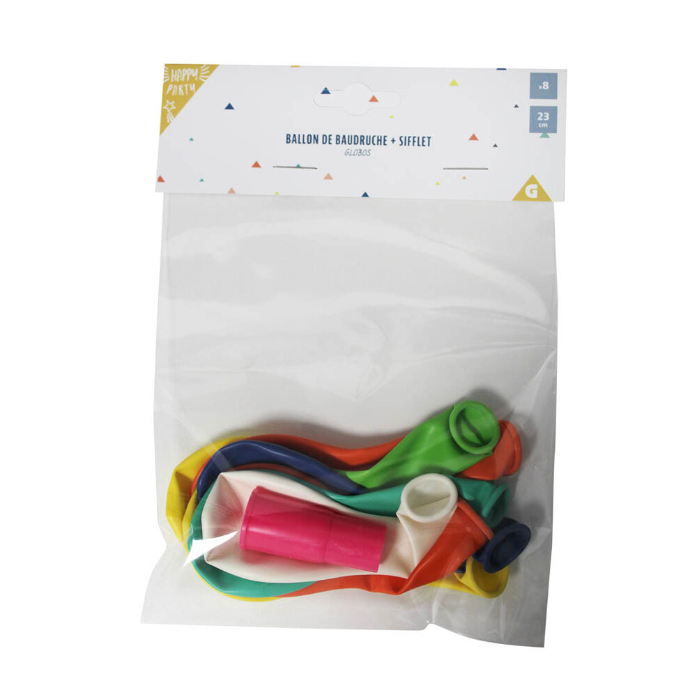 Ballon sirène x8