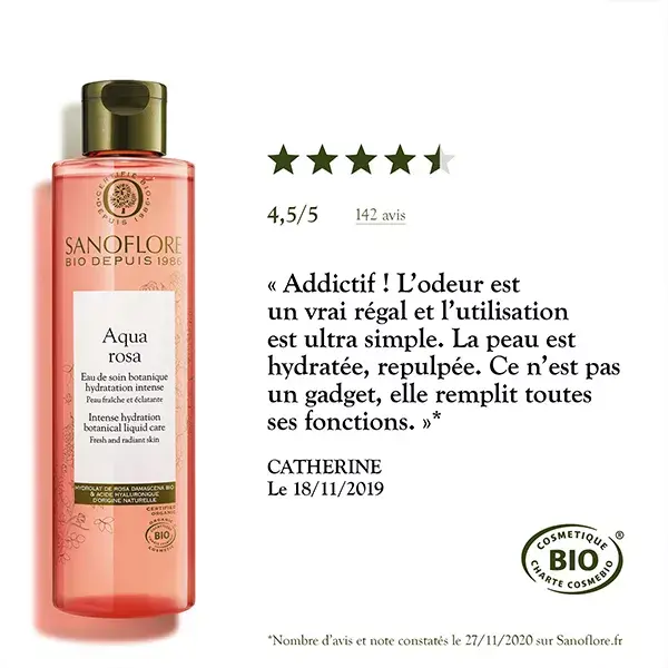 Sanoflore Aqua Rosa Essence Botanique 200ml