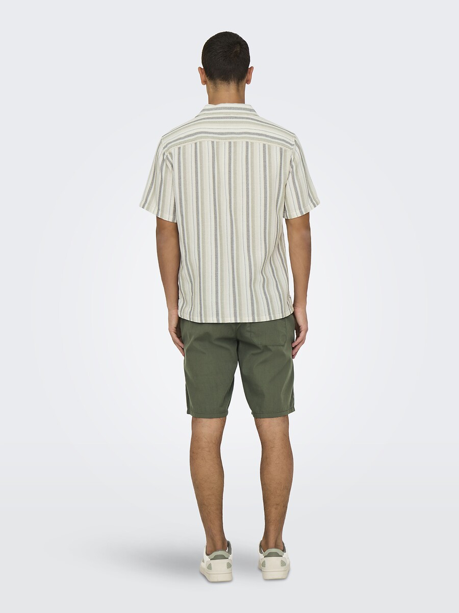 ONLY & FILHOS<br>Camisa listrada