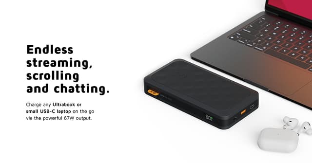 Xtorm 67W Fuel Series 45000mAh powerbank (sort)