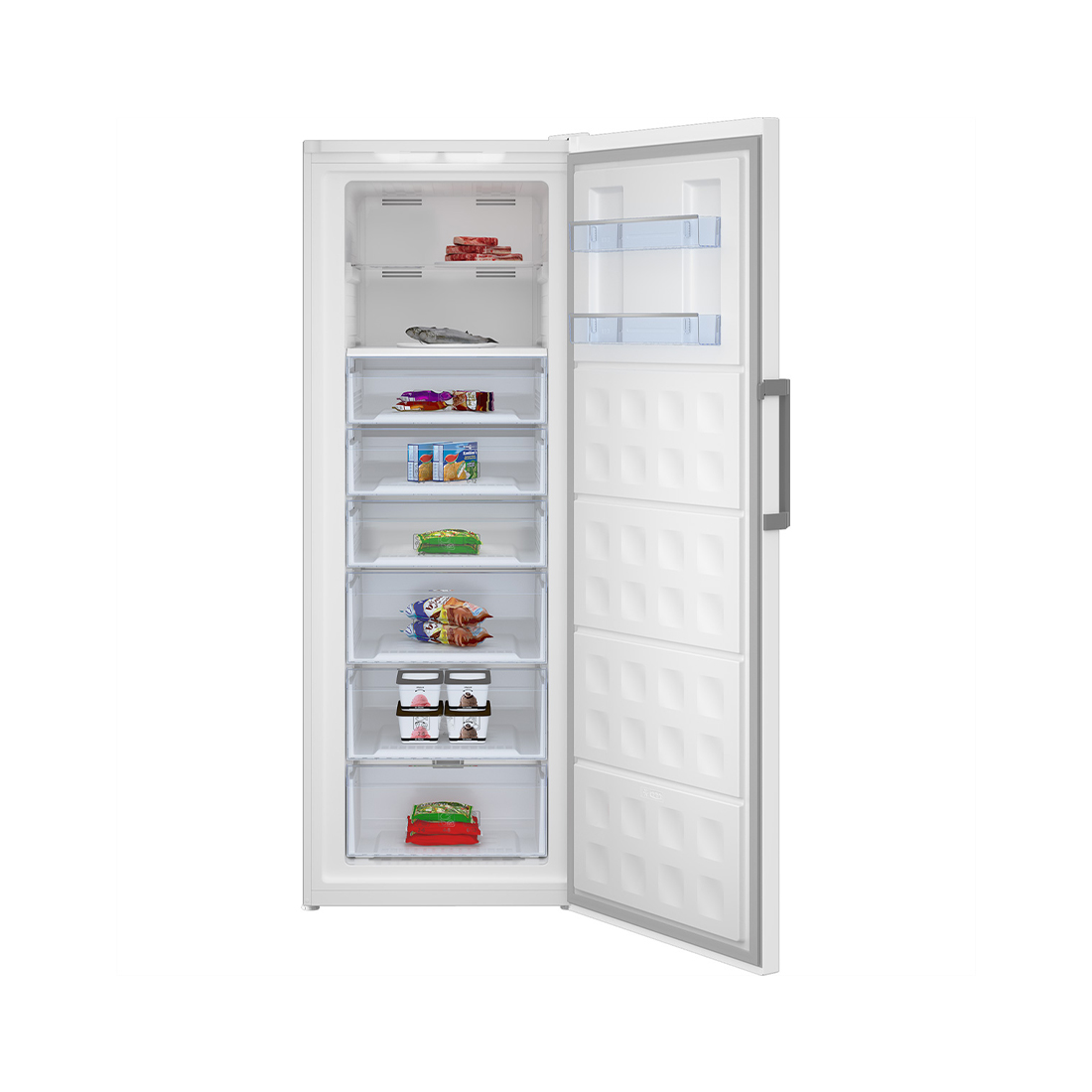 beko RFNE448E45WCH Gefrierschrank 404 Liter, NoFrost