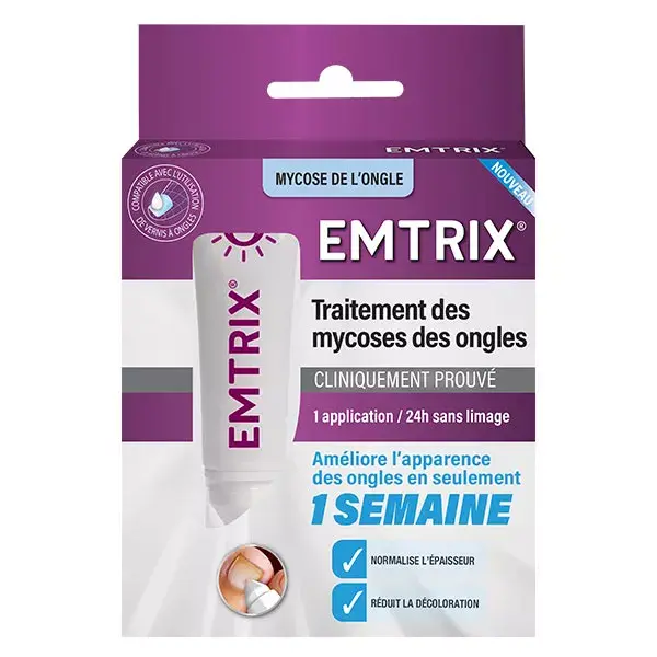 Emtrix® Tratamento para Micose de Unha ou Psoríase 10 ml