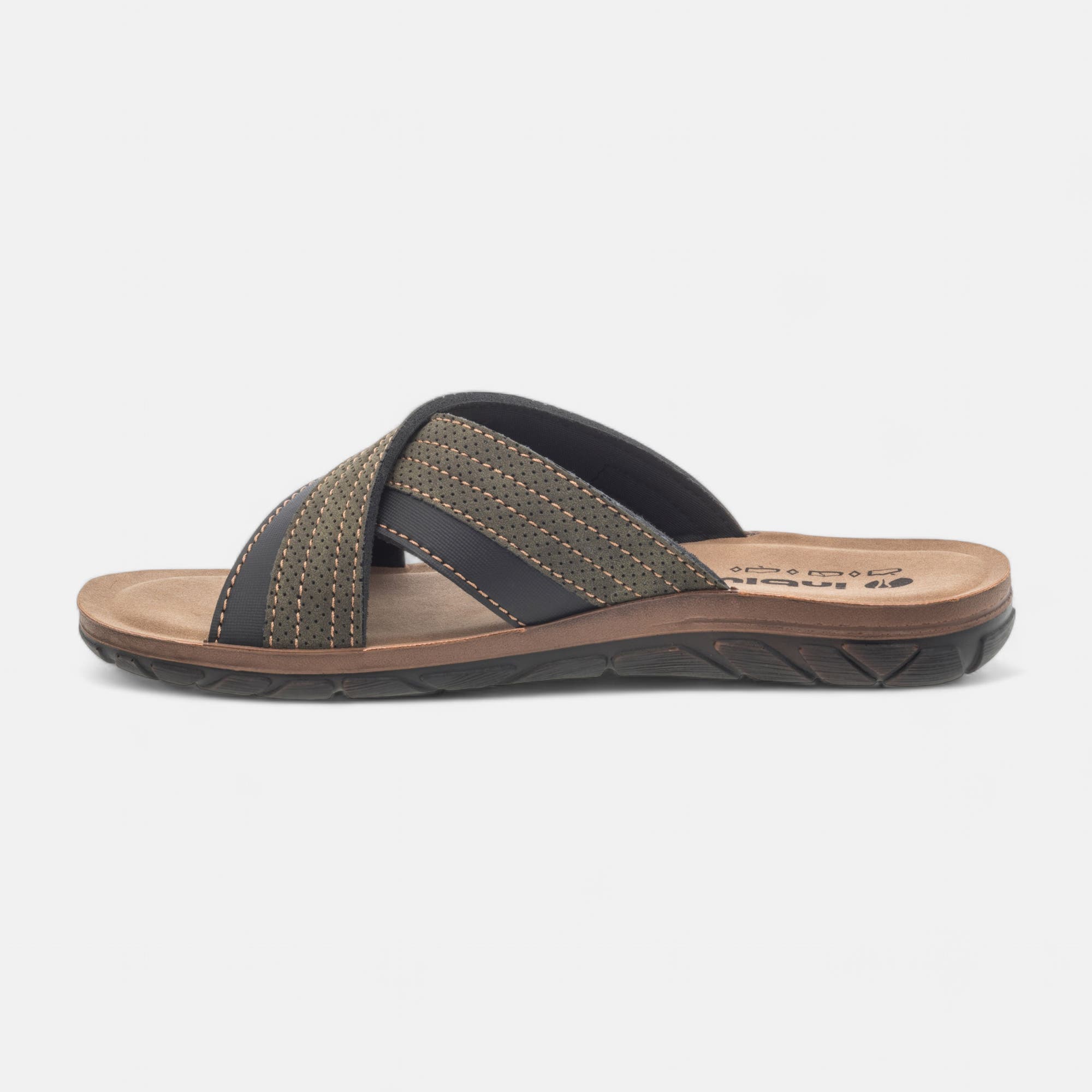 Mules Homme kaki