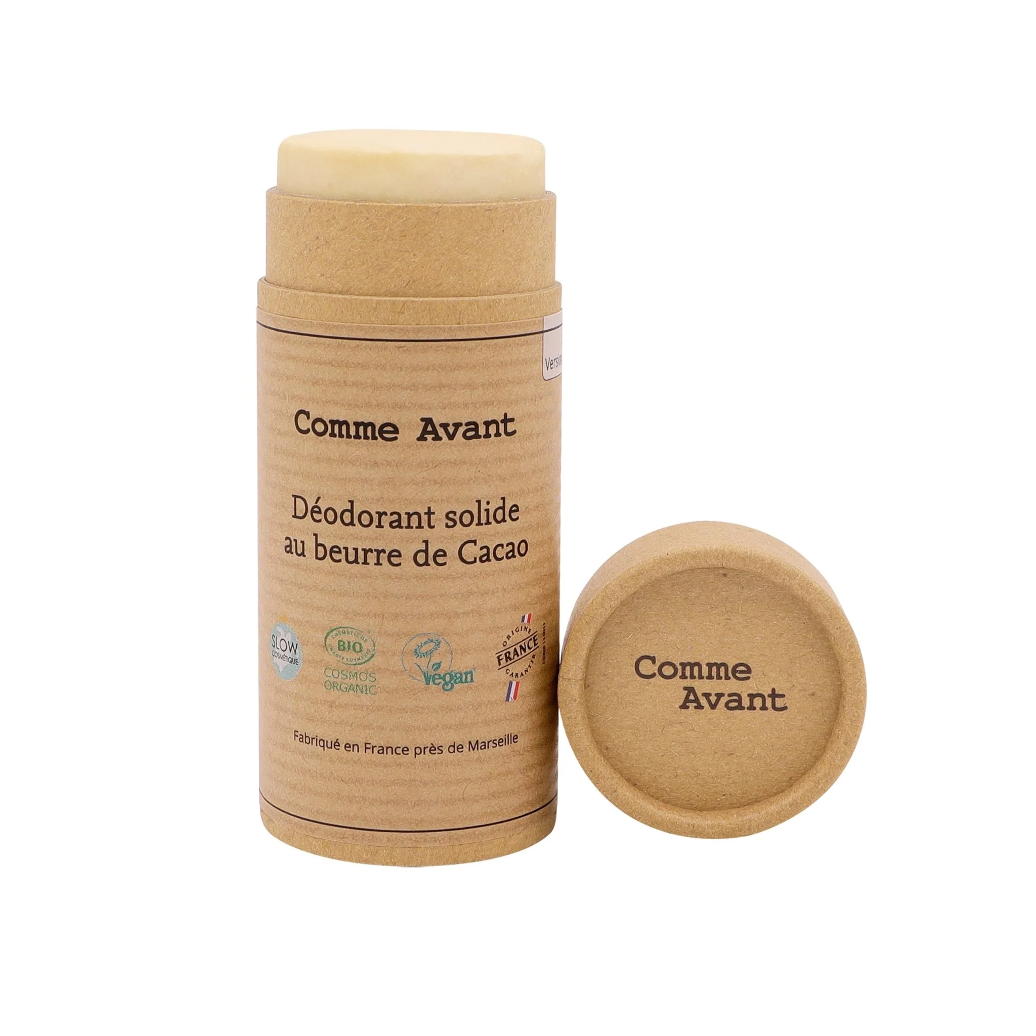 Déodorant solide au beurre de cacao - Version 3 - 1 déodorant - 60g