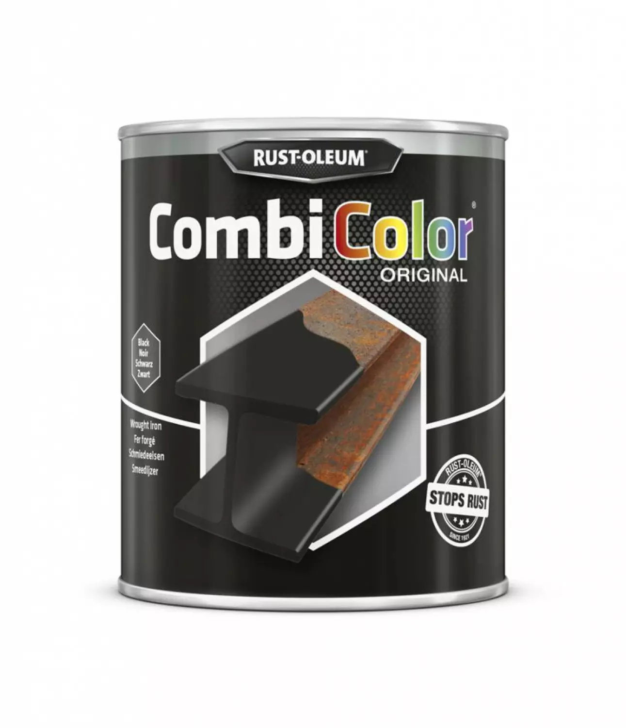 Rust-Oleum Combicolor Smeedijzer Zwart 0,75L