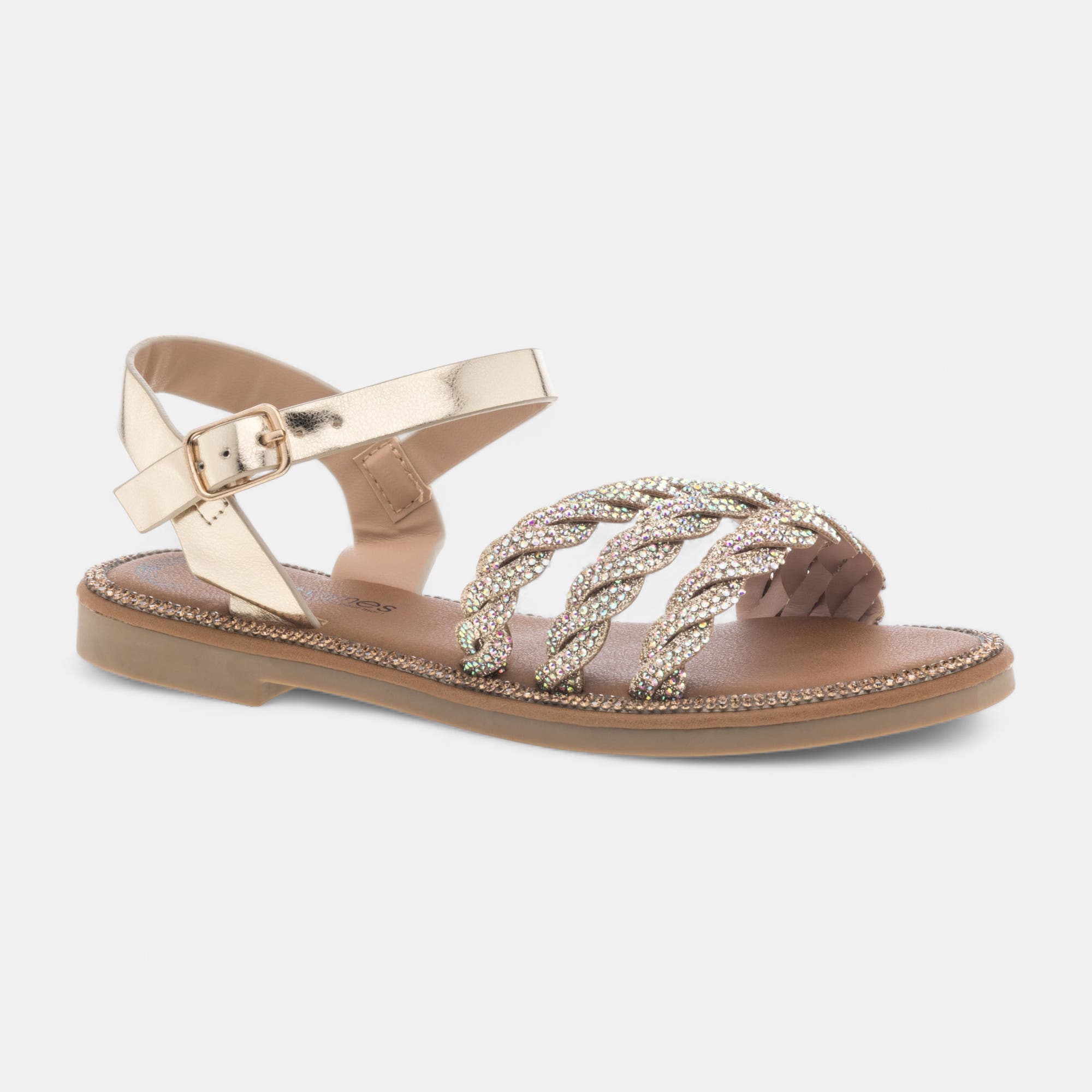 Nu-pieds Fille or