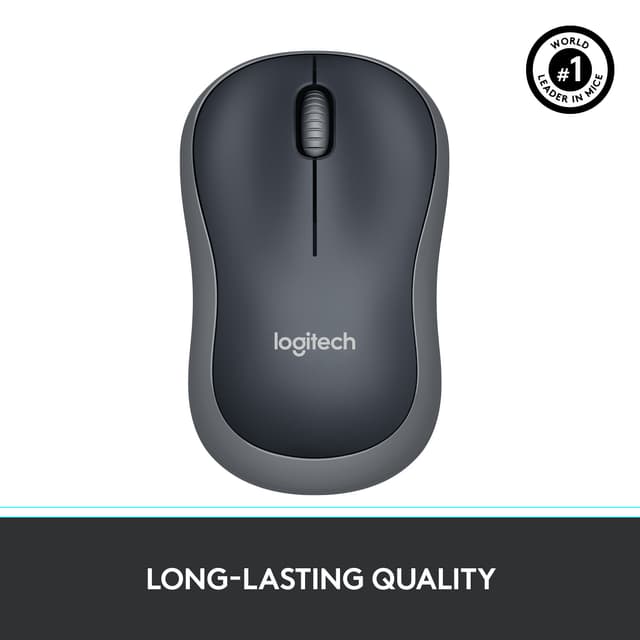 Logitech Trådløs Mus M185 (Grå)
