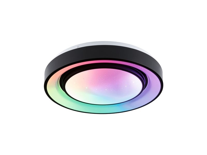 Paulmann Deckenleuchte LED Rainbow mit Regenbogeneffekt Dimmbare Wohnraumleuchte