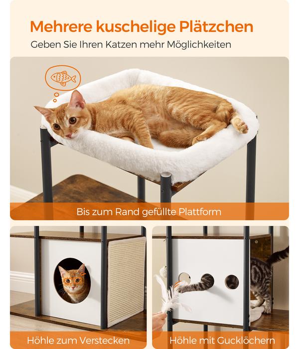 Feandrea Kratzbaum, braun/weiß, ca.