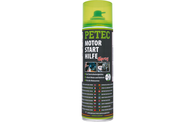 Petec Motorstarthilfe Spray 500 ml