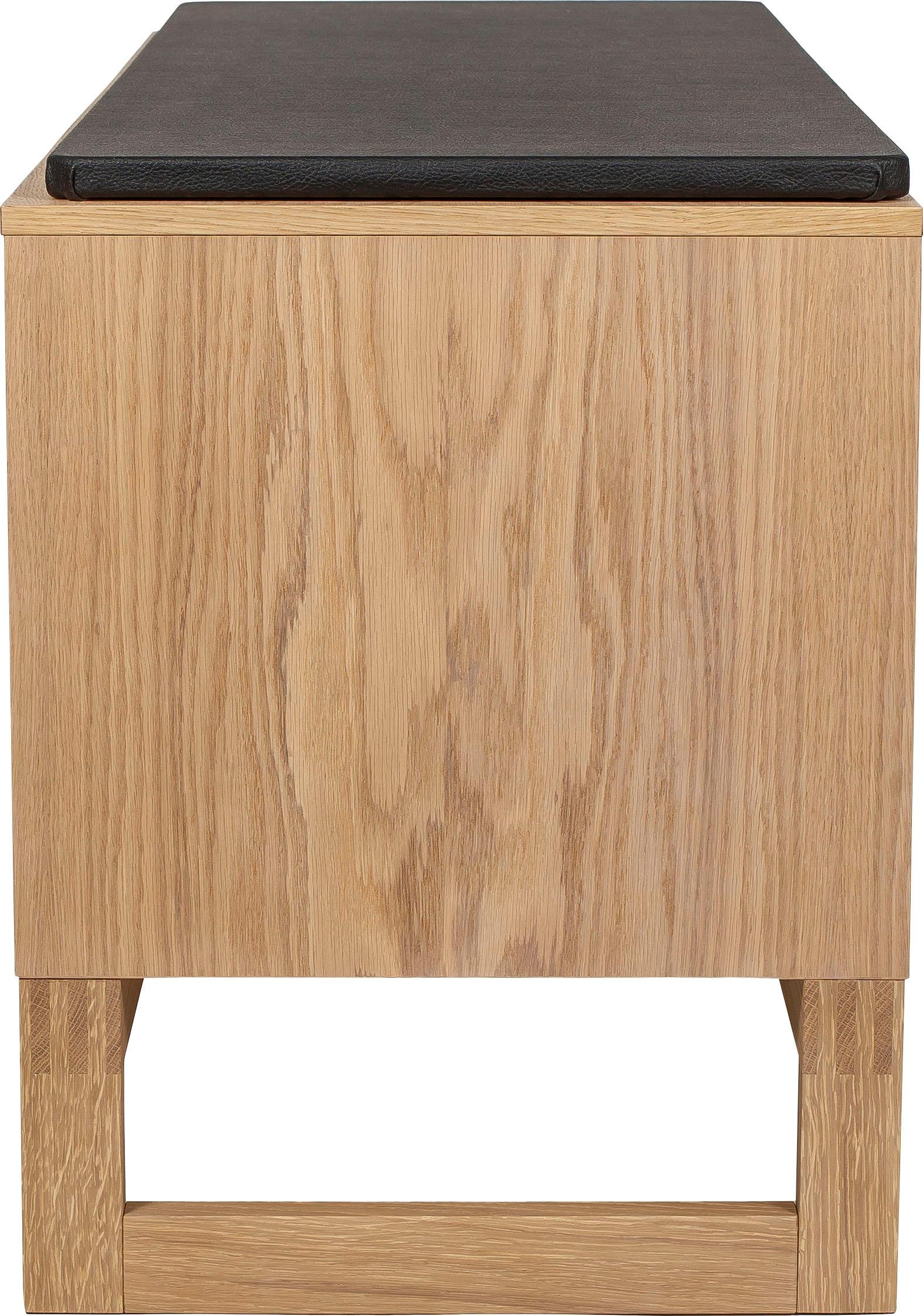 Woodman Schuhbank »Slussen« im skandinavian Design, Holzfurnier aus Eiche, FSC®-zertifiziert