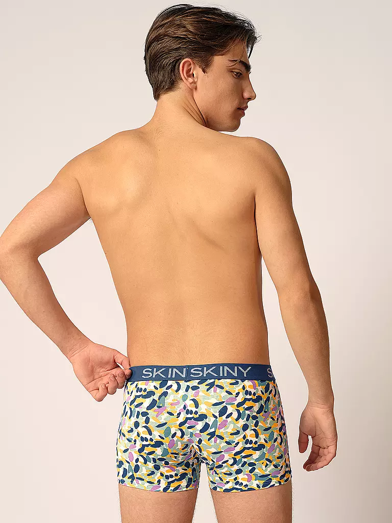 SKINY Pants 2er Pkg. ivory spots selection petrol
