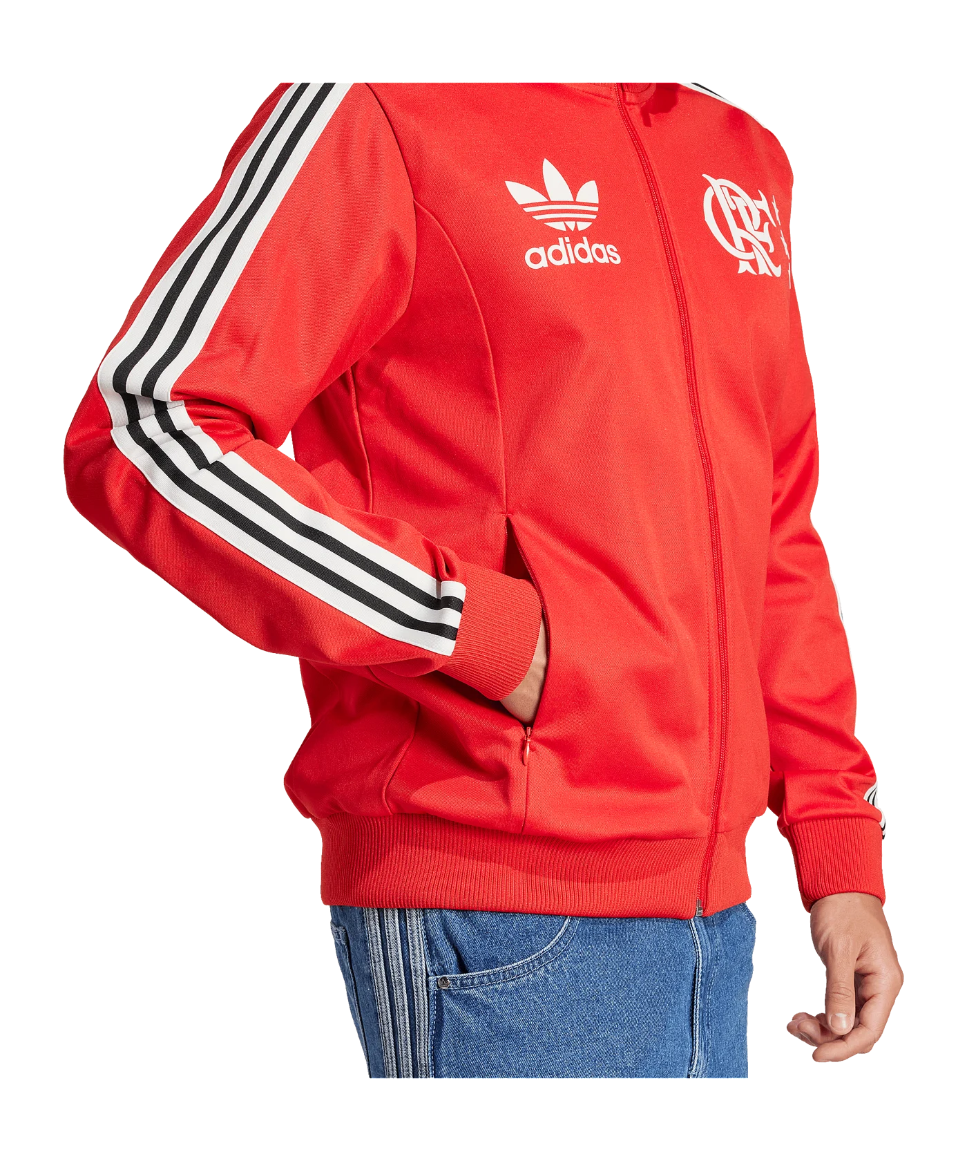 adidas CR Flamengo 1981 Trainingsjacke Rot