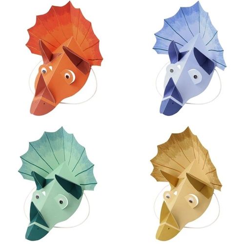 Meri meri hoofdtooi triceratops - 8st