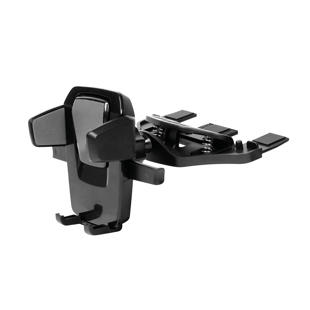Support smartphone sur lecteur CD
