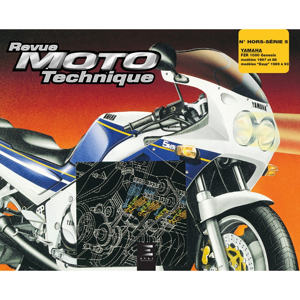 Etai - RMT HS 5.2 YAMAHA FZR 1000 GENESIS (1987 à 1993)