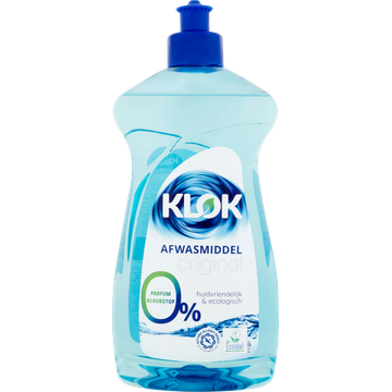 Klok Ecologisch Afwasmiddel Original 500ML
