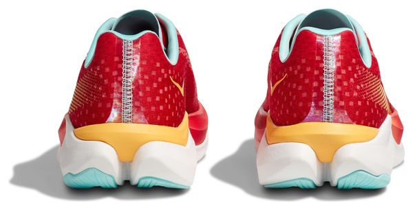 Chaussures Running Hoka One One Mach X Rouge Bleu Homme