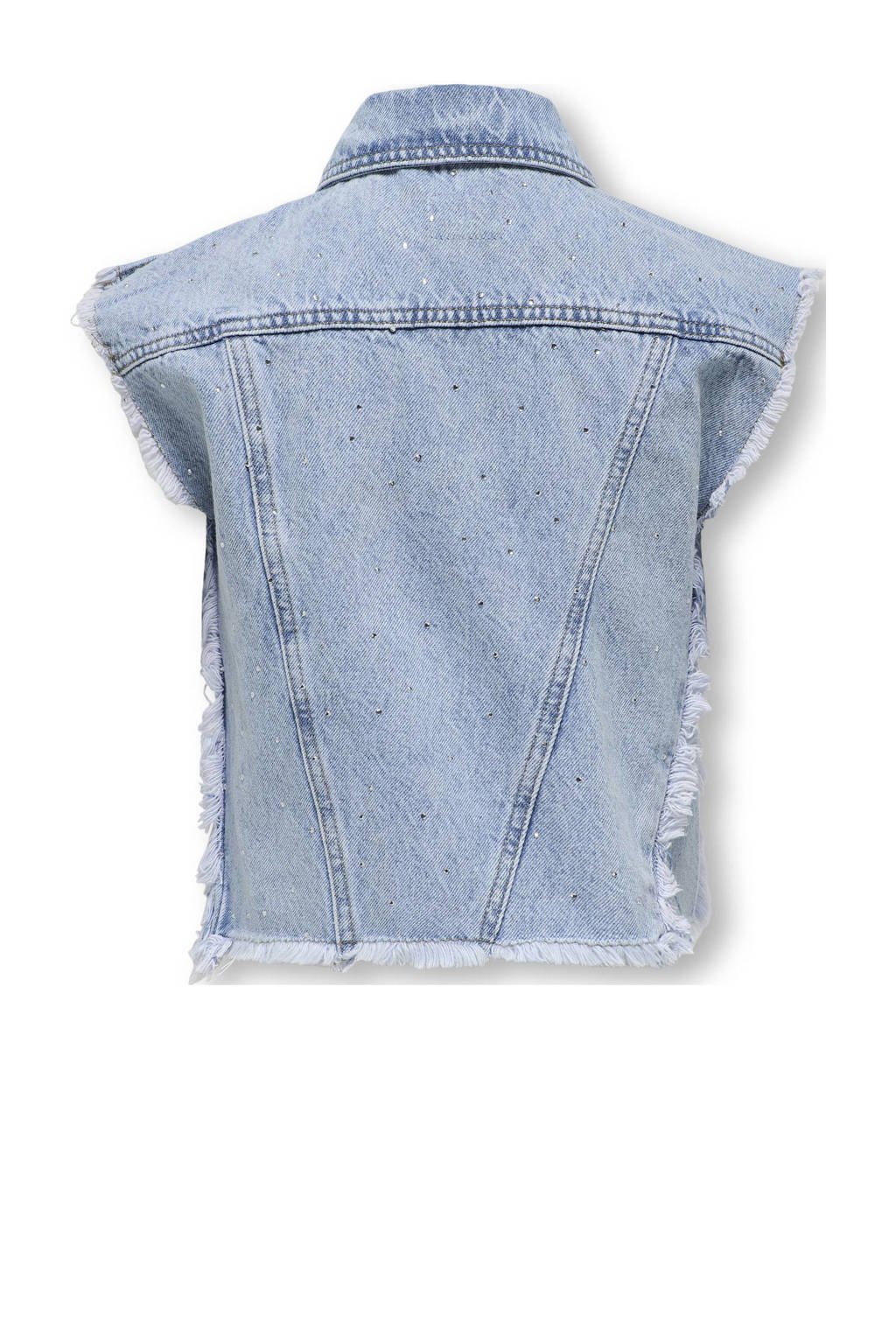 ONLY gilet KOGCOBAIN light blue denim