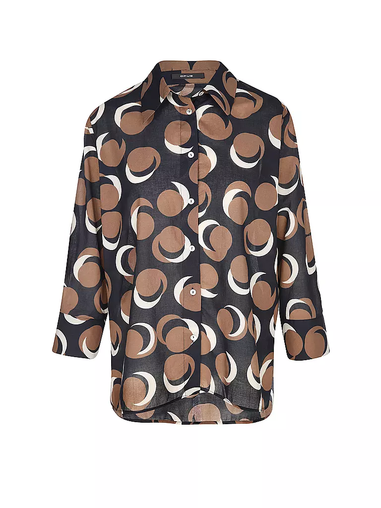 OPUS Bluse FUMINA CITY braun